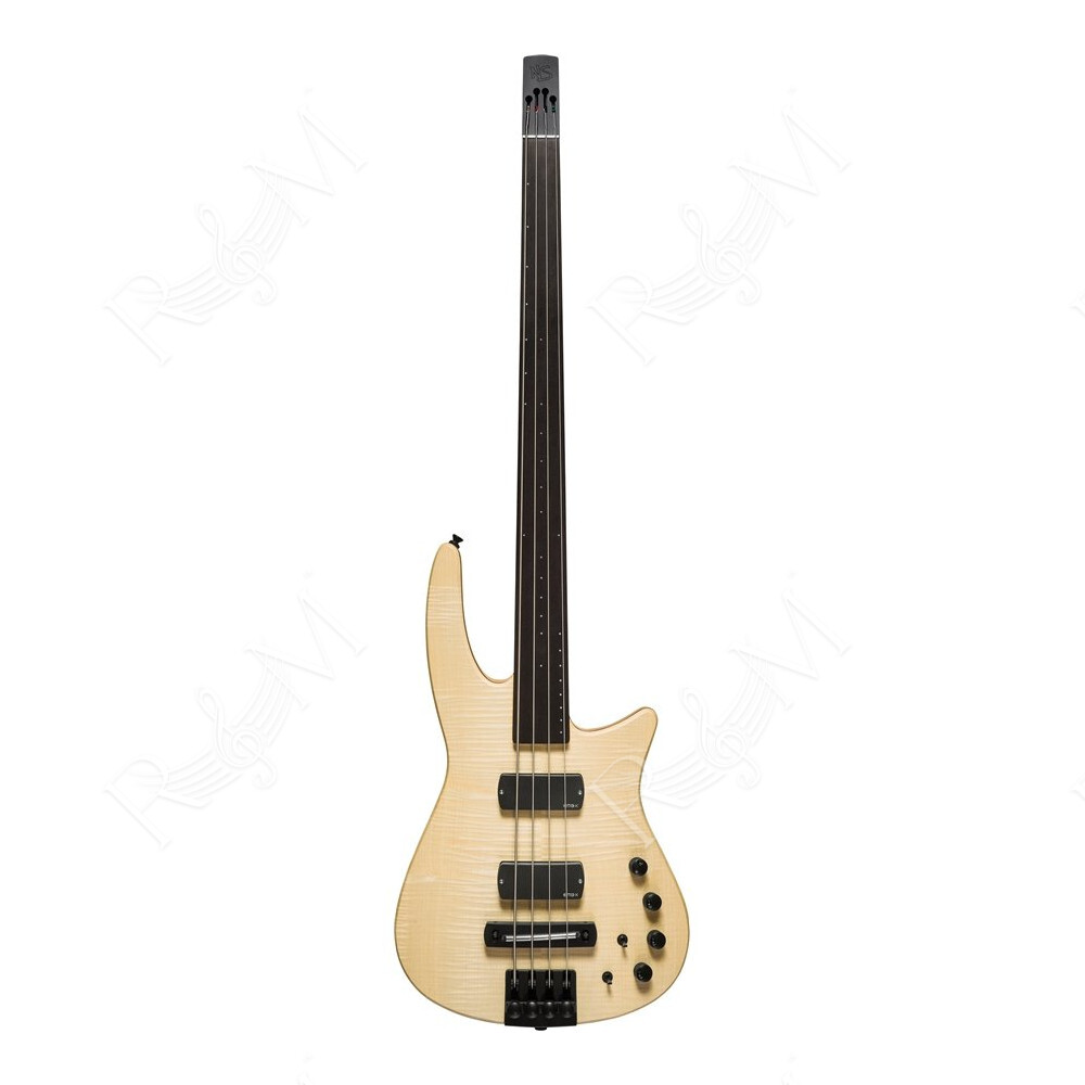 CR4 Radius Bass 4 Fretless Natural Satin