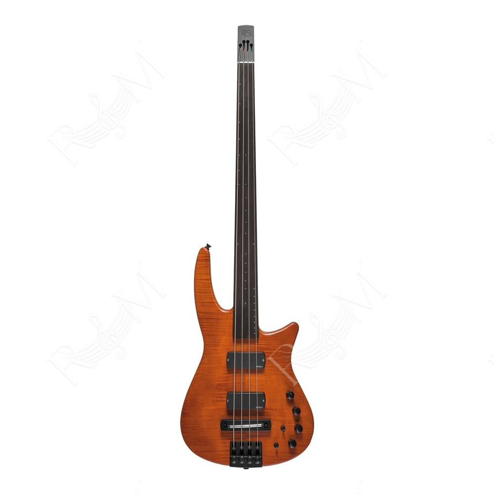 CR4 Radius Bass 4 Fretless Amber Satin