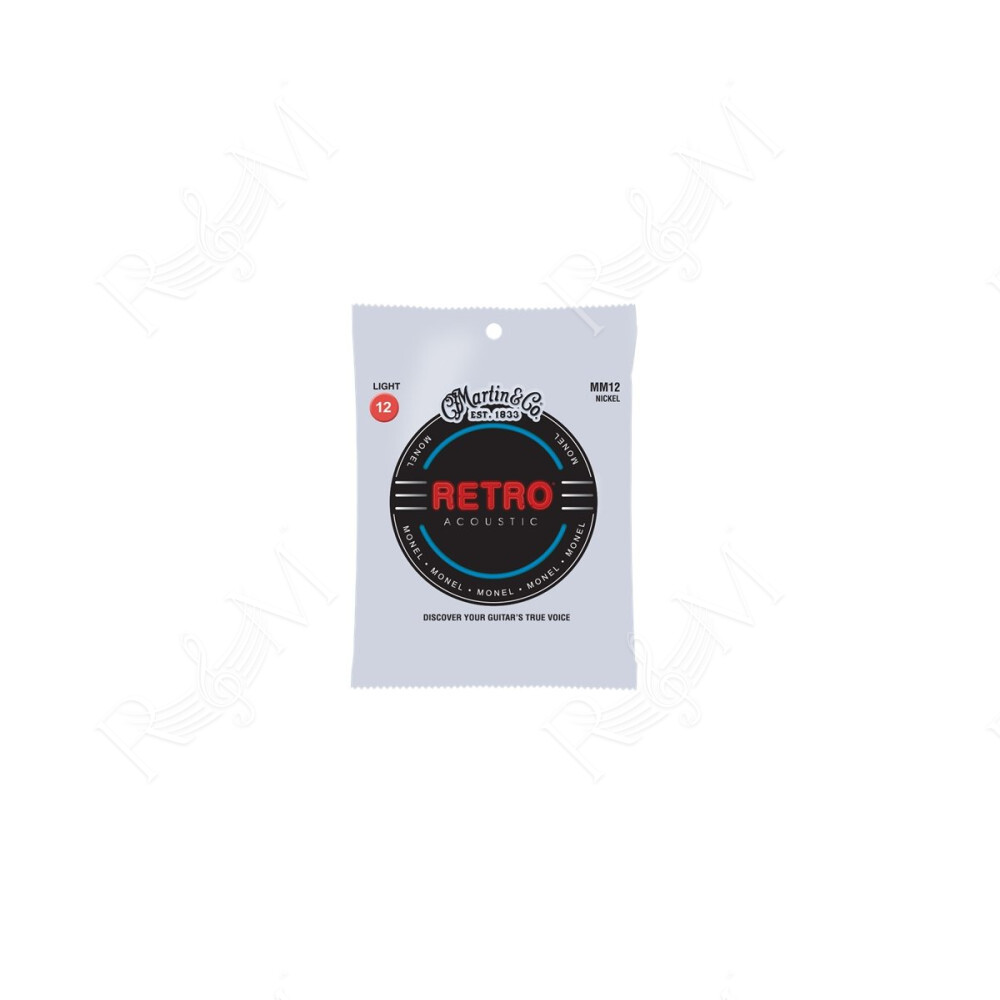 MM12 Retro Acoustic Light Monel Wound 12-54