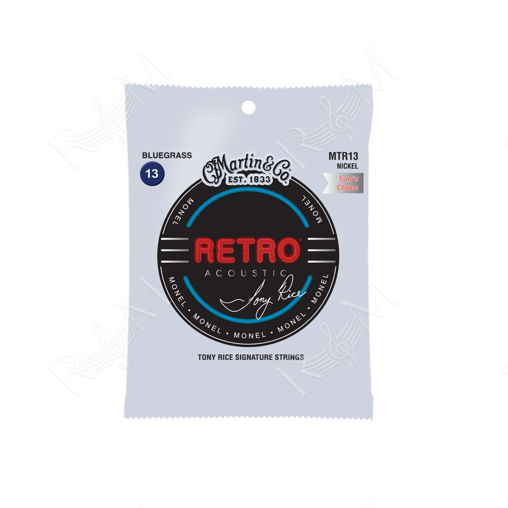 MTR13 Retro Acoustic Bluegrass T Rice's Choice Monel Woud 13-56