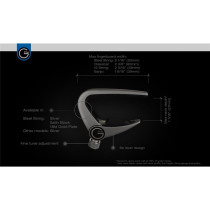 Newport 12 String Silver Capo