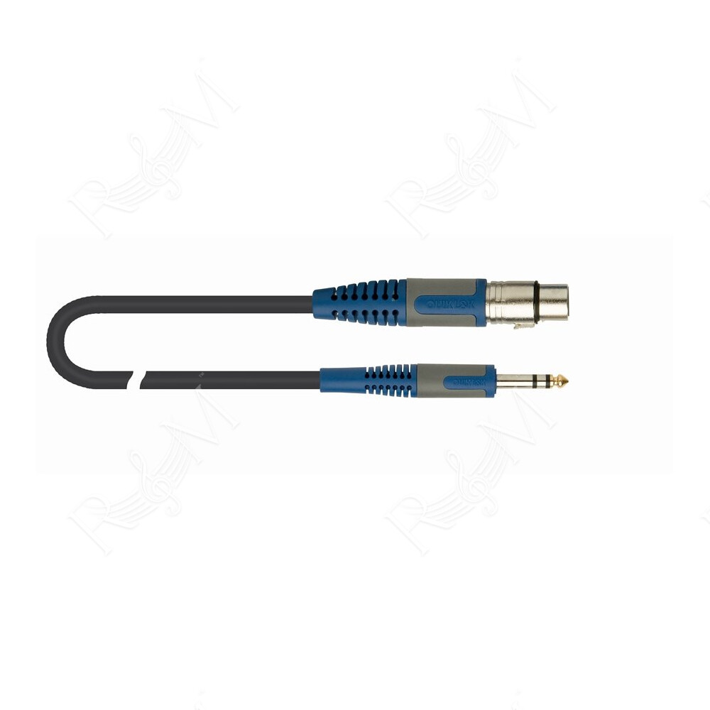 RKSM/342-3 Cannon XLR Femmina / Jack TRS Stereo 6.3 3 mt