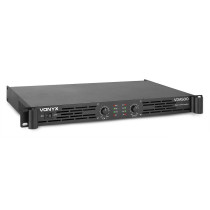 VDA500 PA Amplifier 1U 2 x250W