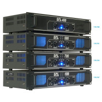 SPL 1000 Amplifier 2x 500W EQ BLK