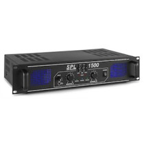 SPL 1500 Amplifier 2x 750W EQ BLK