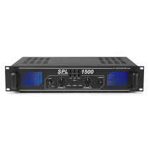 SPL 1500 Amplifier 2x 750W EQ BLK