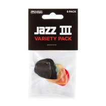 PVP103 Assortimento JAZZ III (busta da 6 plettri)