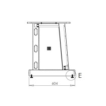 Z/612 BK Mobile Rack 12 Unità