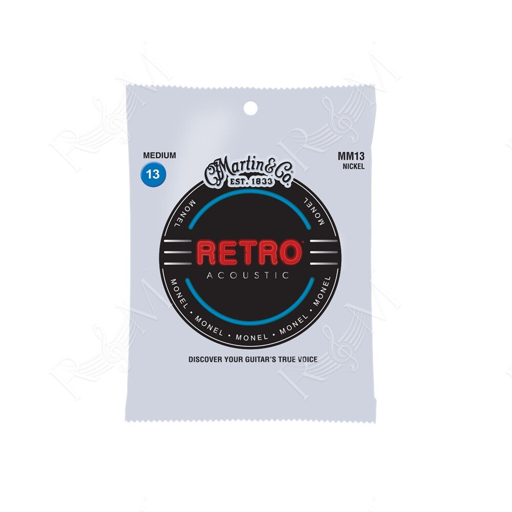 MM13 Retro Acoustic Medium/Light Monel Wound 13-56