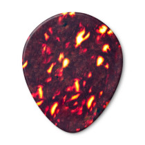485P-05HV Celluloid Teardrop, Shell Heavy Player's Pack/12