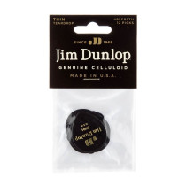 485P-03TH Celluloid Teardrop, Black Thin Player's Pack/12