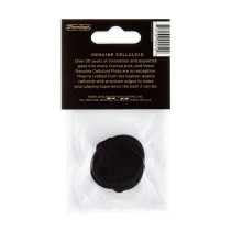 485P-03TH Celluloid Teardrop, Black Thin Player's Pack/12