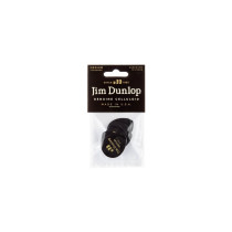 485P-03MD Celluloid Teardrop, Black Medium Player's Pack/12
