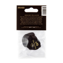 485P-03HV Celluloid Teardrop, Black Heavy Player's Pack/12