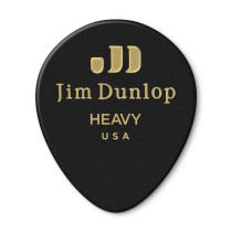 485P-03HV Celluloid Teardrop, Black Heavy Player's Pack/12