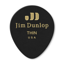 485R-03TH Celluloid Teardrop, Black Thin Refill Bag/72