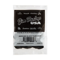 485R-03MD Celluloid Teardrop, Black Medium Refill Bag/72