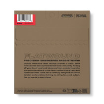 DBFS45105 Corde Flatwound per basso 45-105 Medium-4/Set