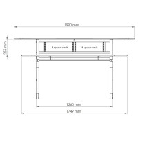 Z/630 CY Workstation a 2 Ripiani