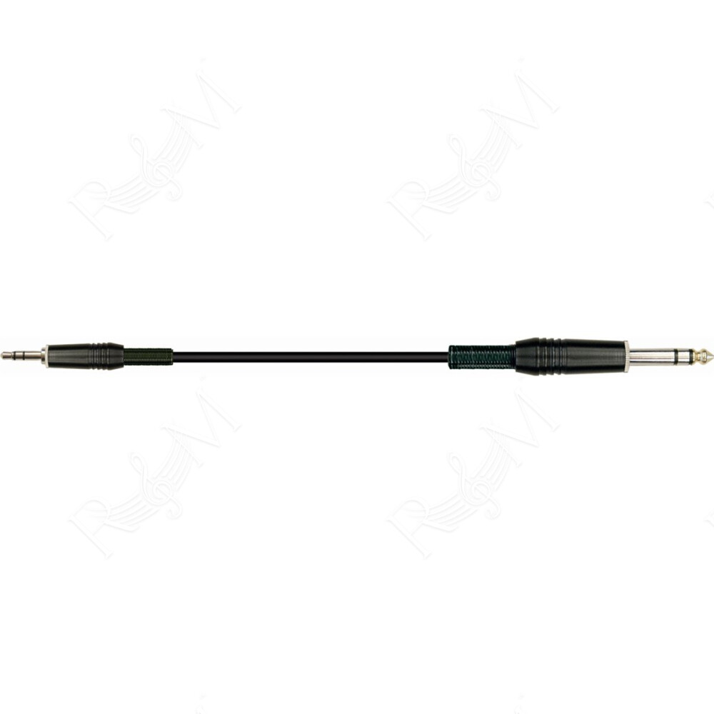 STR/606K-5 BK Minijack Stereo/Jack Stereo