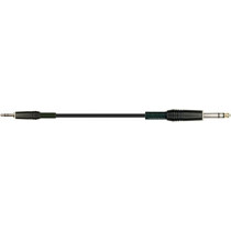 STR/606K-5 BK Minijack Stereo/Jack Stereo