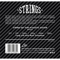 Corde Chitarra Acustica Bronze 11-52 Light Medium Set/6