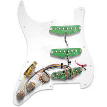 Fluence Loaded Pickguard Strat 3 Single Width White (PRF-STR-WPG)