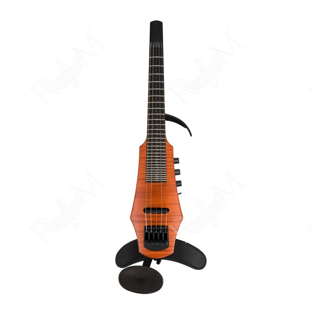 CR5 Fretted Electric Violin 5 Amber Stain