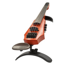 CR5 Fretted Electric Violin 5 Amber Stain