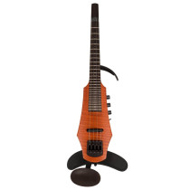 CR Fretted Electric Violin 4 Amber Stain