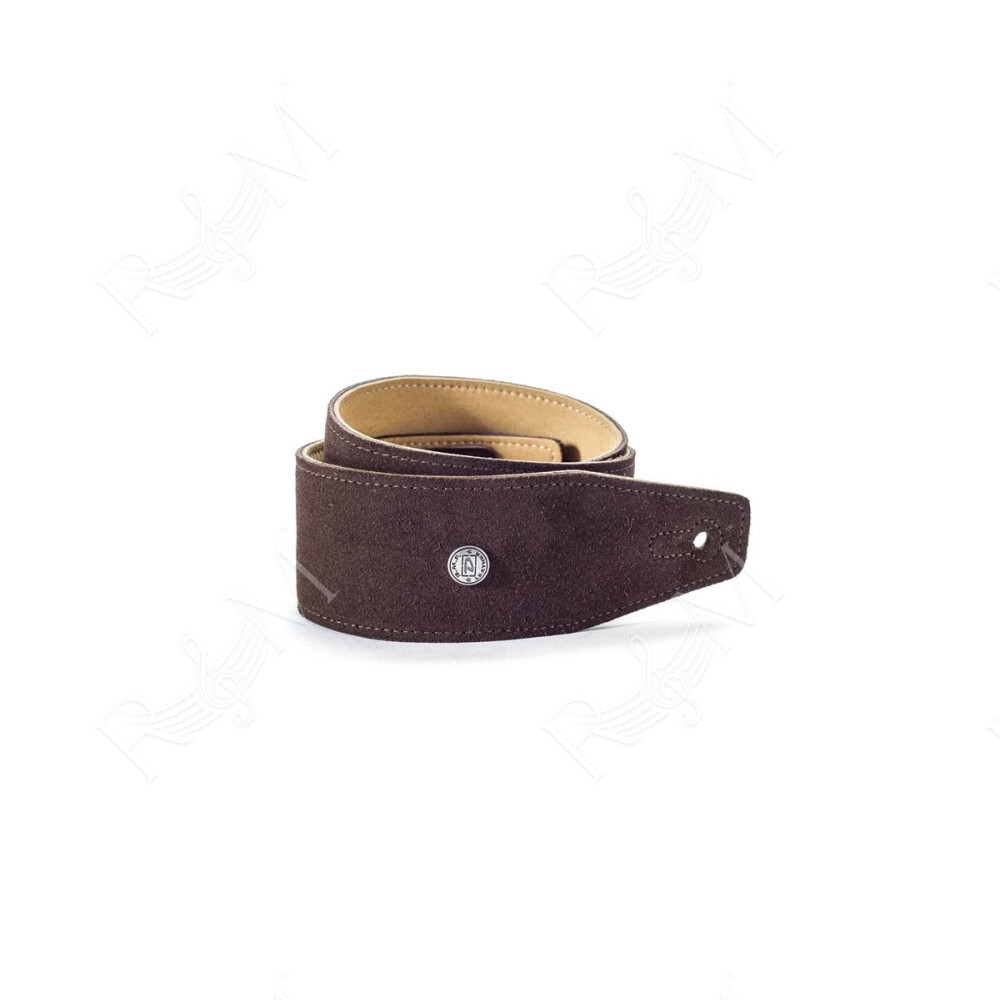 BMF-S02 STRAP SUEDE MAHOGNY