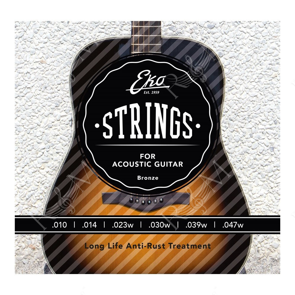 Corde Chitarra Acustica Bronze 10-47 Light Set/6