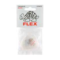 456P.50 Tortex Flex Triangle .50 mm Pack/6