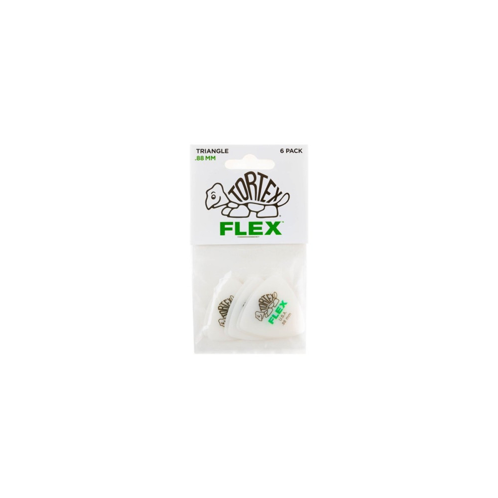 456P.88 Tortex Flex Triangle .88 mm Pack/6