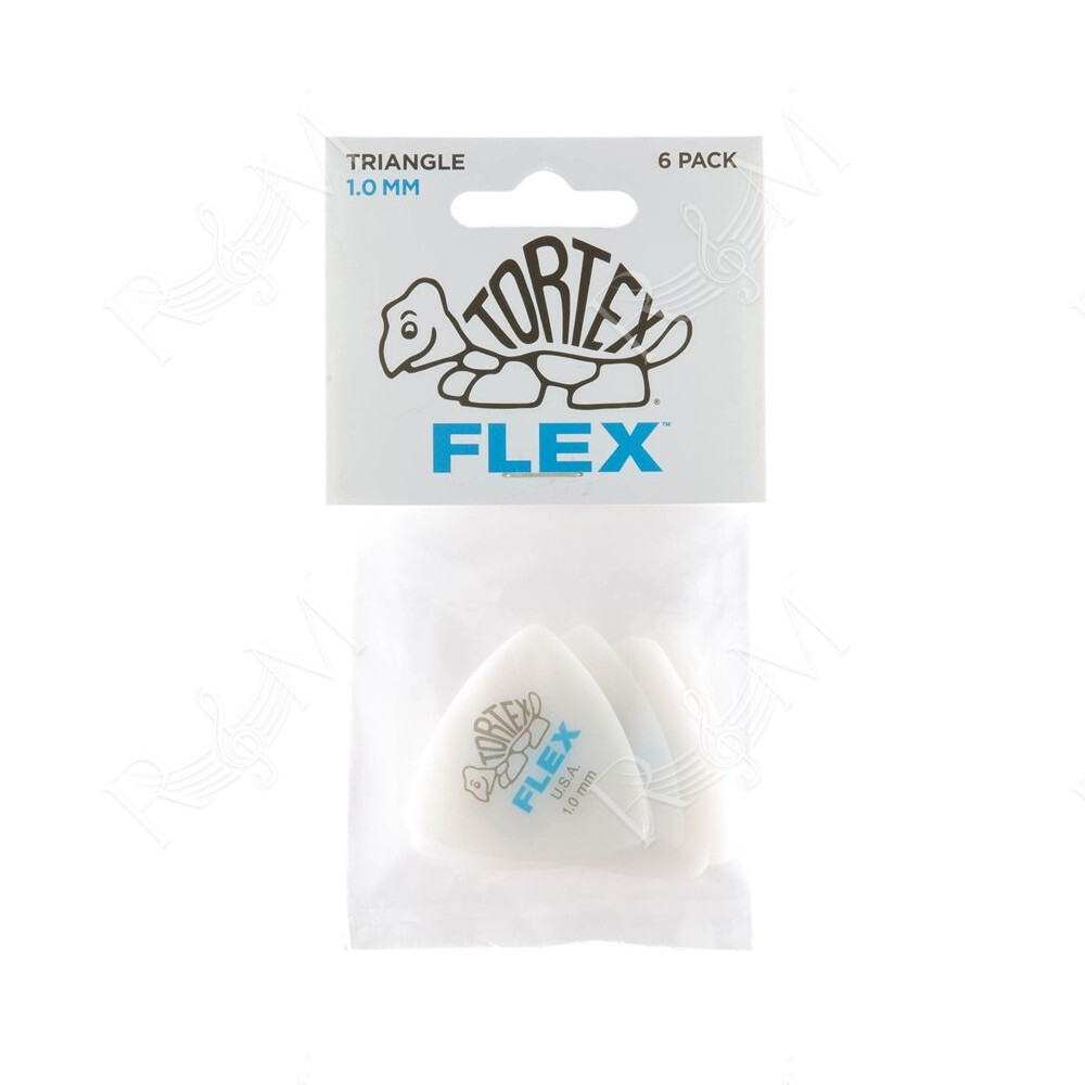 456P1.0 Tortex Flex Triangle 1.0 mm Pack/6