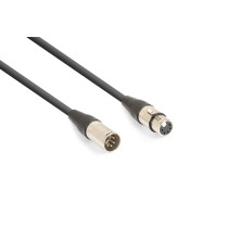CX102-12 DMX Cable 5P XLR M-F 12m