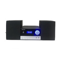 Toulon Compact Stereo CD,BT,MP3 Alum