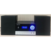 Toulon Compact Stereo CD,BT,MP3 Alum