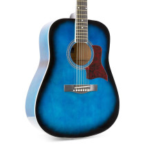 SoloJam Western Guitar Pack Blue