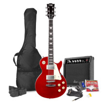 GigKit Electr.LPGuitar Pack D.Red.