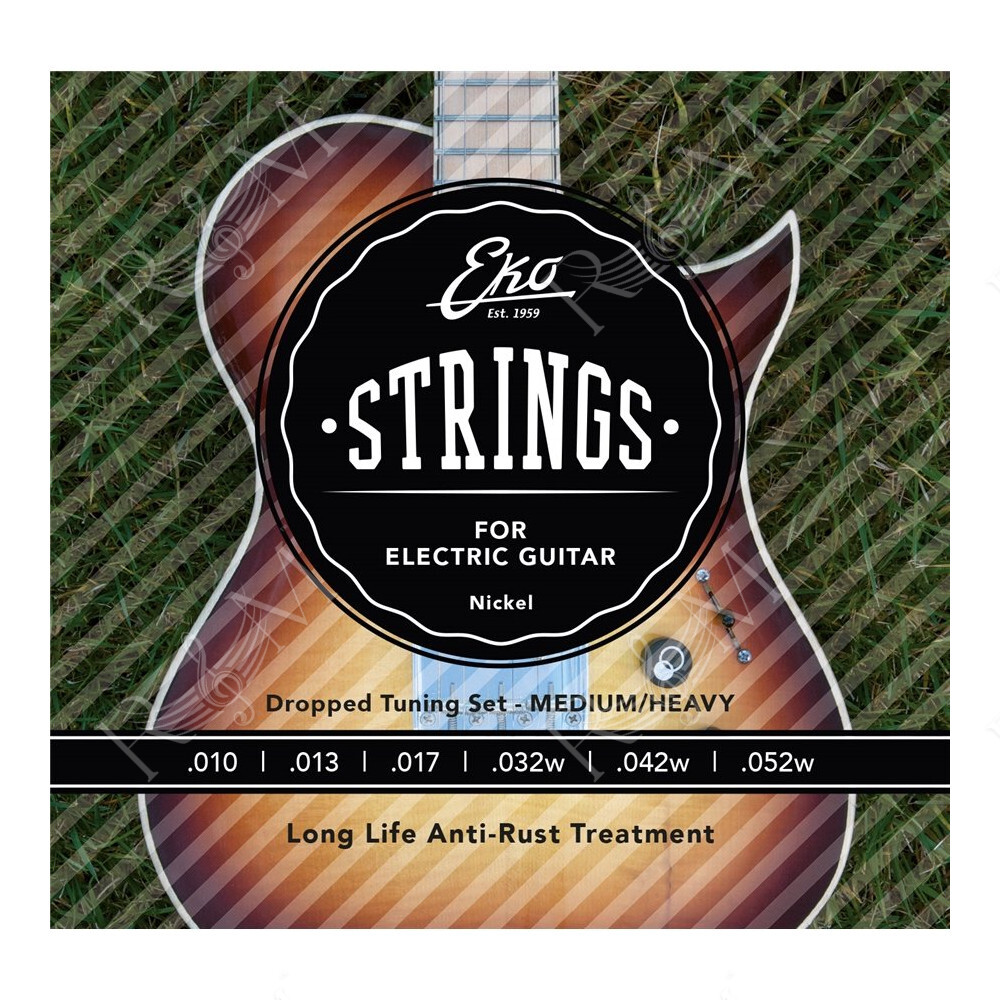 Corde Chitarra Elettrica 10-52 Light Top Heavy Bottom Set/6
