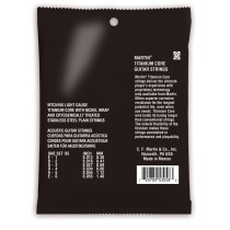 MTCN160 Titanium Core Acoustic Strings Light 12-55