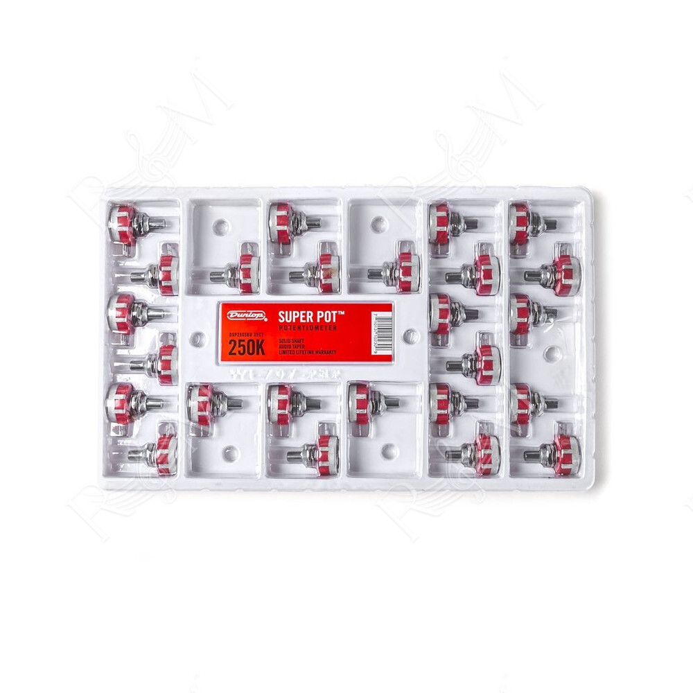 DSP250SBU Super Pot 250K Split Shaft, Tray 25