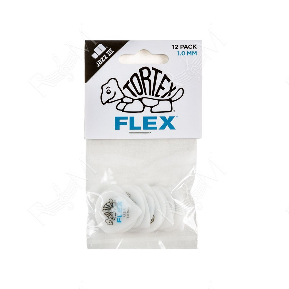468P1.0 Tortex Flex Jazz III 1.0mm pack/12