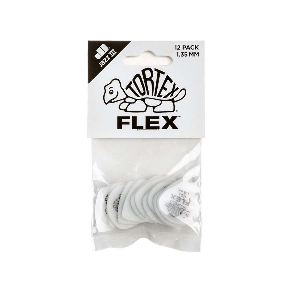 468P1.35 Tortex Flex Jazz III 1.35mm pack/12