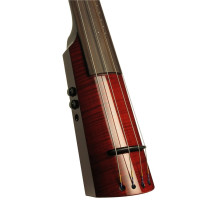 WAV4 Electric Upright Bass 4 Transparent Red
