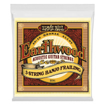 2061 Earthwood Banjo Frailing Terminate ad Anello Bronzo 80/20