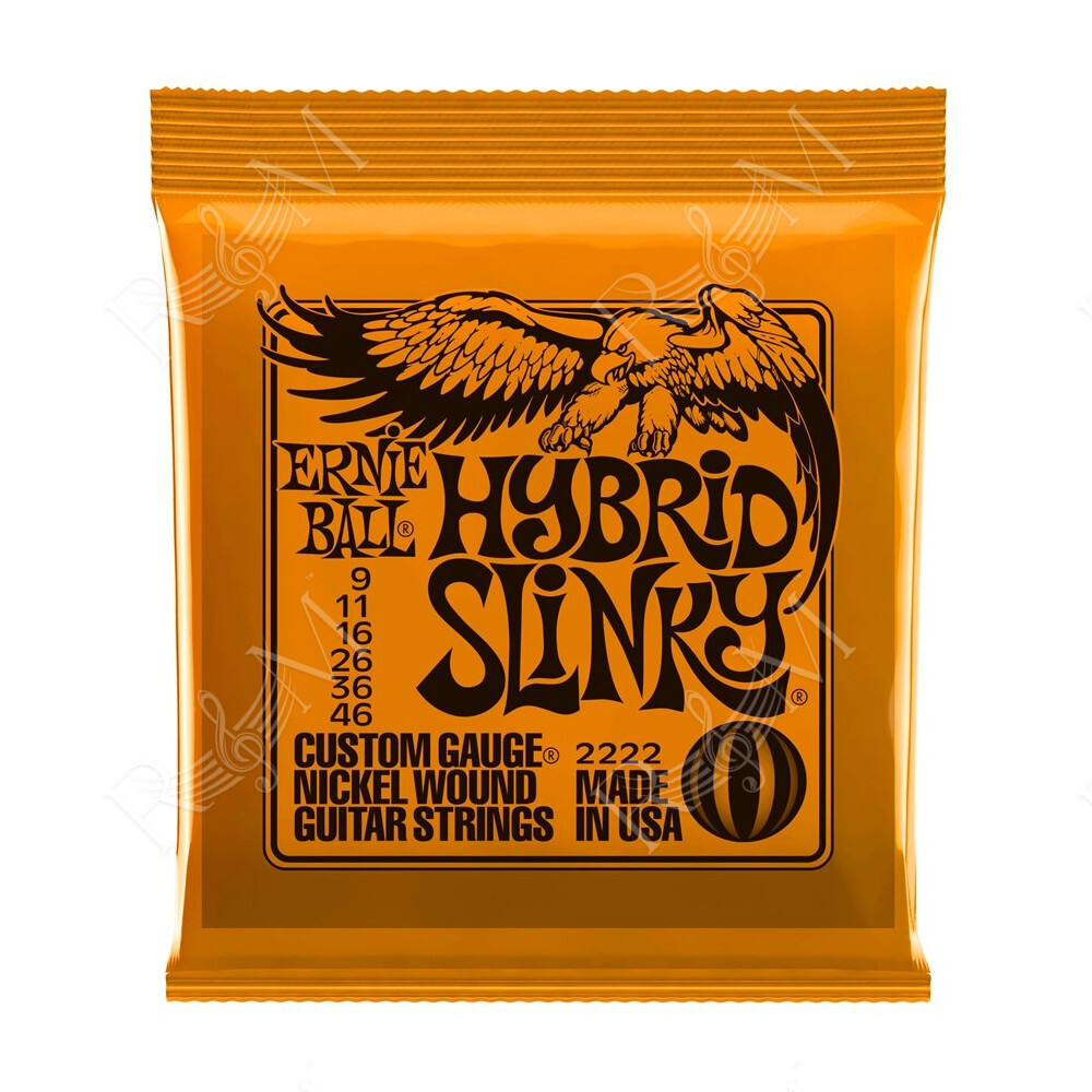 2222 Nickel Wound Hybrid Slinky 9-46
