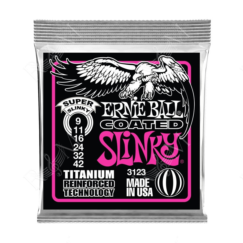 3123 RPS Coated Titanium Super Slinky 9-42