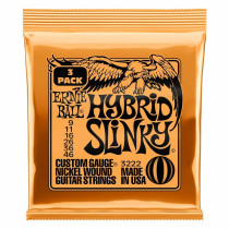 3222 Nickel Wound Hybrid Slinky 9-46 - 3 Set